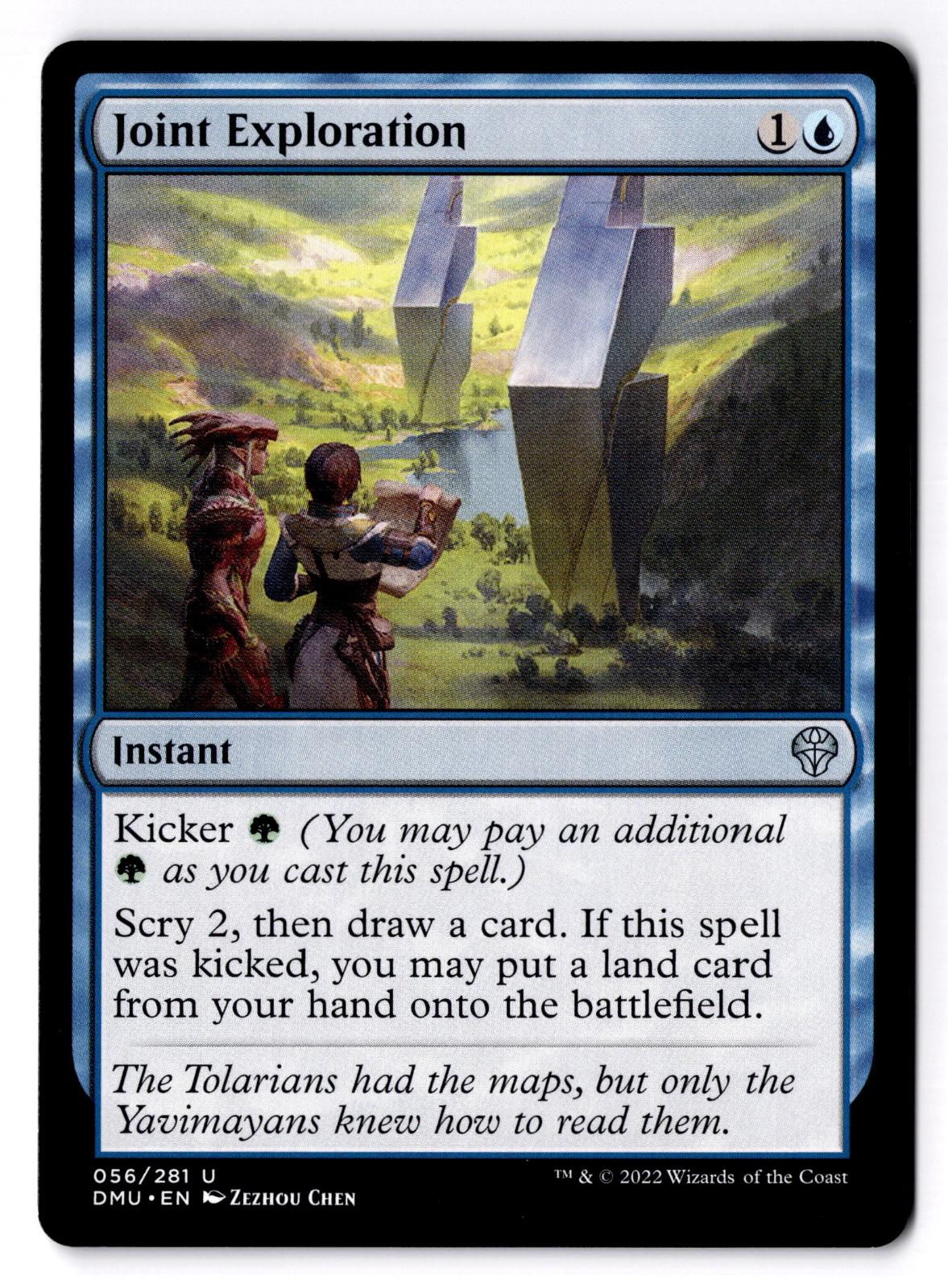 Joint Exploration 56 Uncommon Dominaria United Magic: The Gathering LP