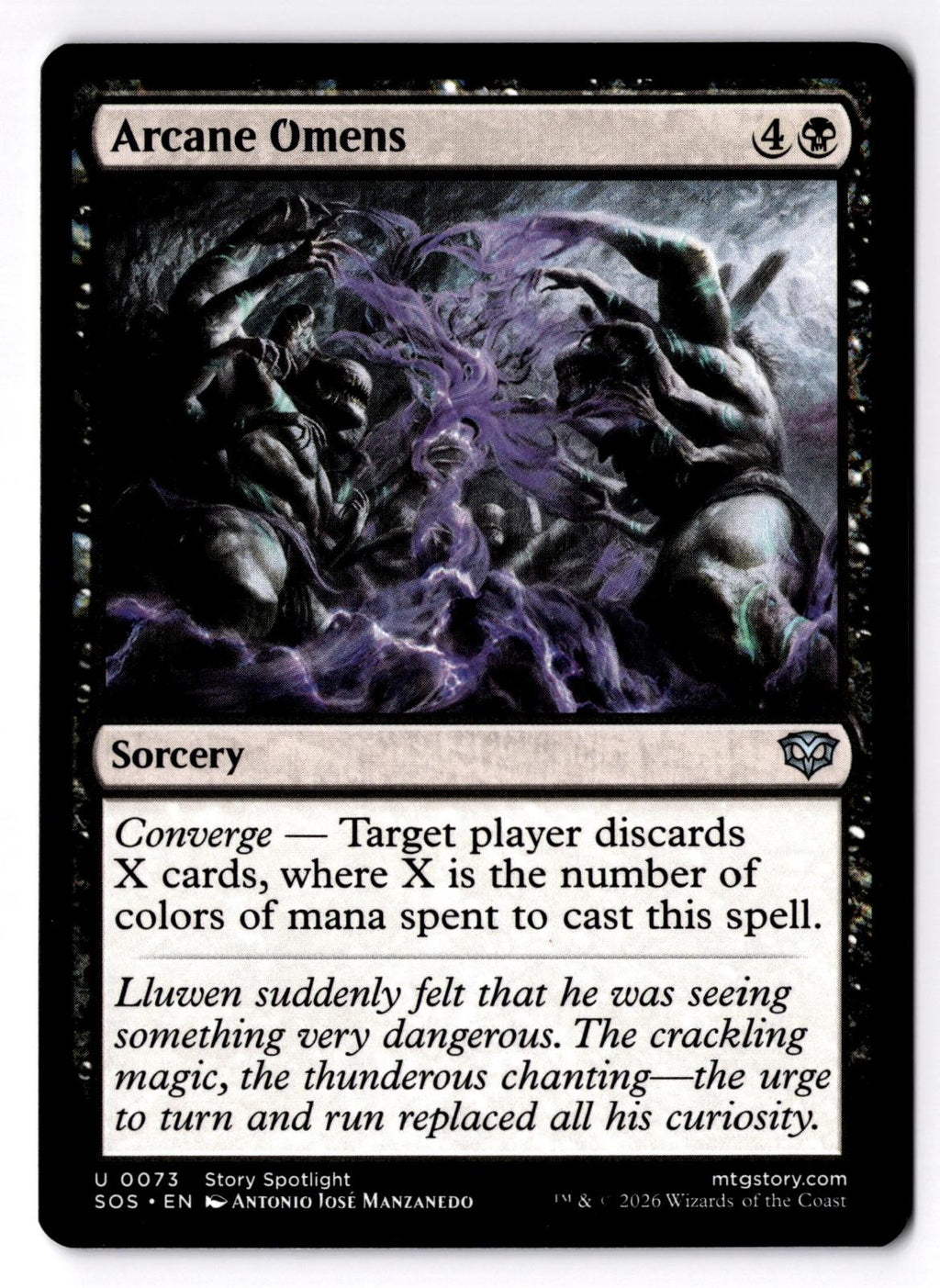 Arcane Omens 73 Uncommon Secrets of Strixhaven Magic: The Gathering LP