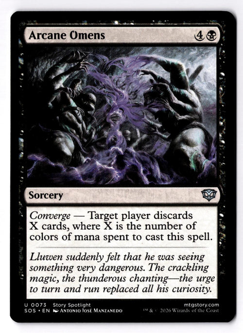 Arcane Omens 73 Uncommon Secrets of Strixhaven Magic: The Gathering LP