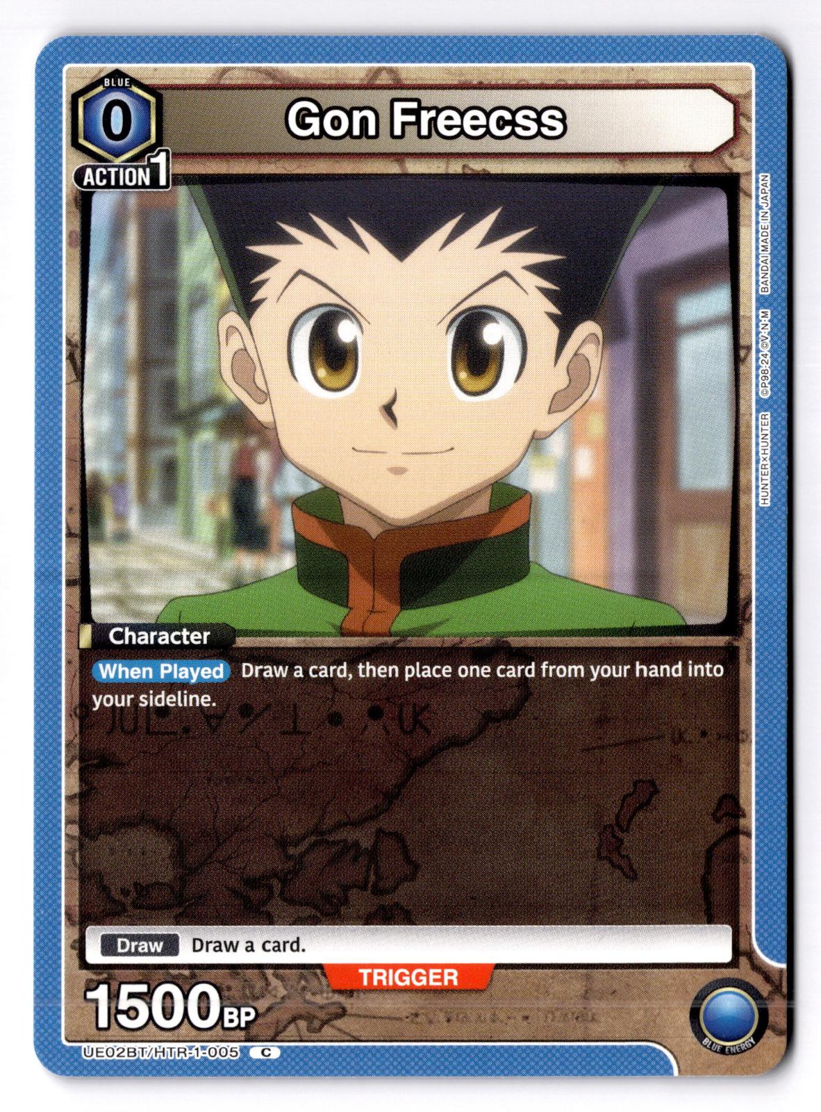 Gon Freecss (005) UE02BT/HTR-1-005 C UE02BT: HUNTER X HUNTER Union Arena NM