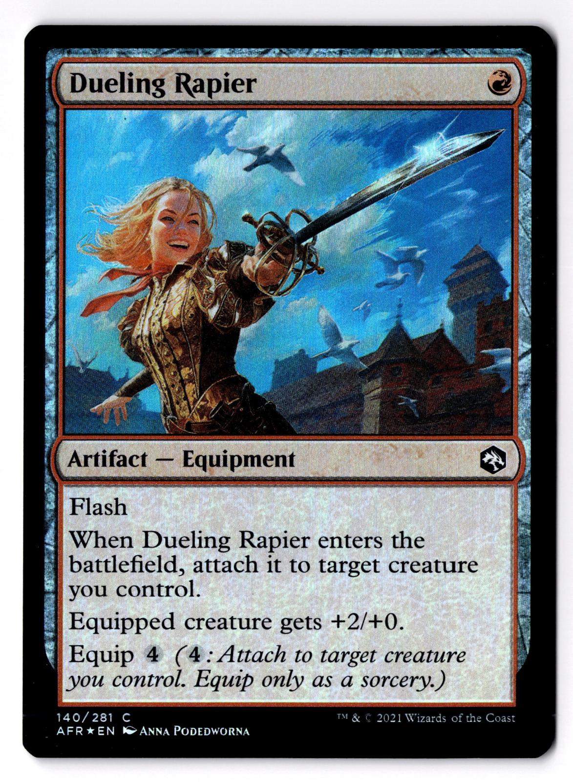 Dueling Rapier 140 Magic: The Gathering Foil LP