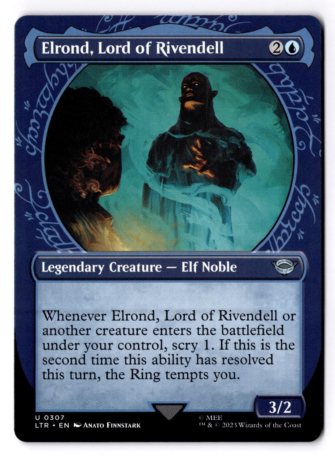 Elrond, Lord of Rivendell (Showcase) 307 Magic: The Gathering LP