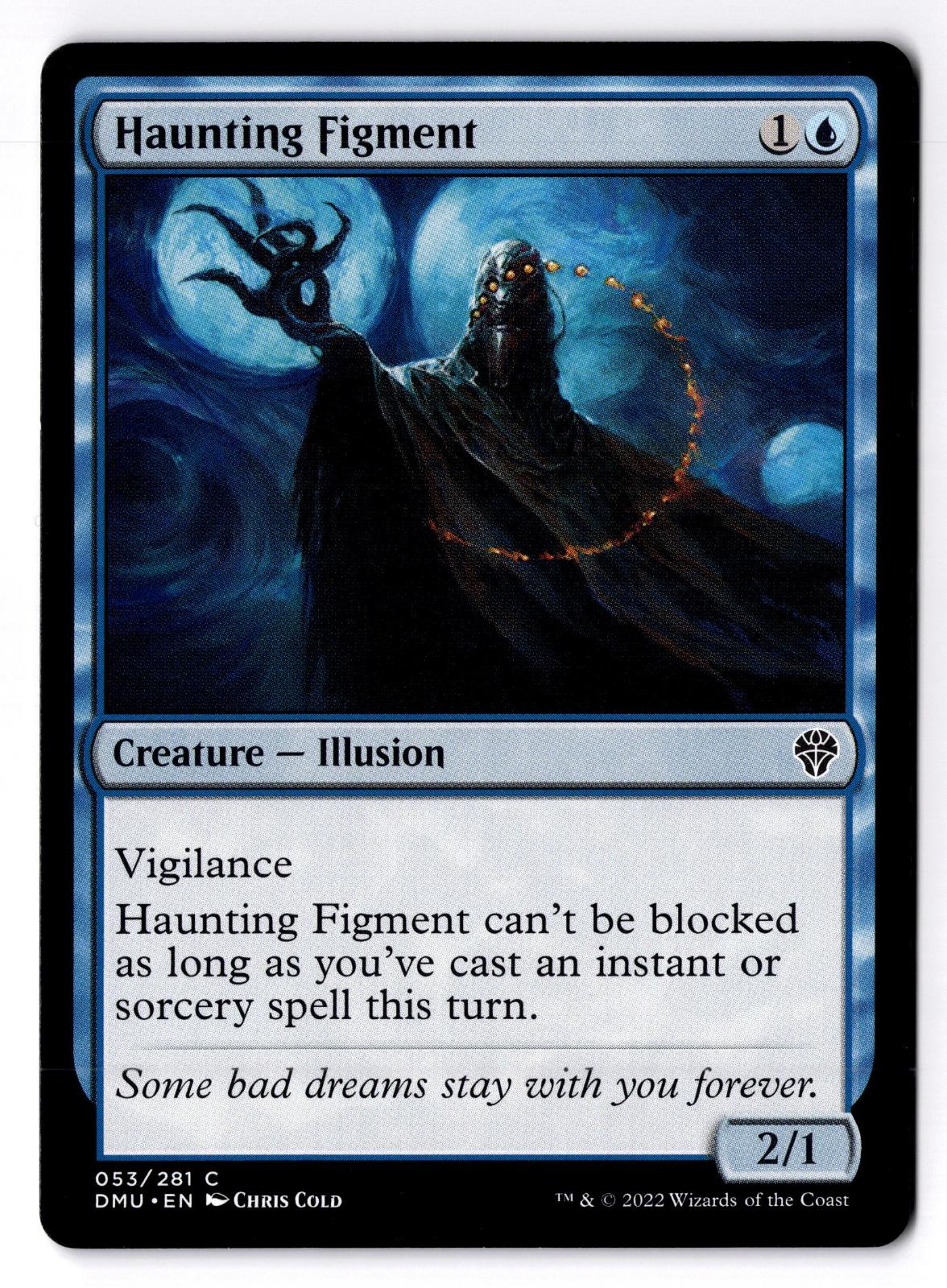 Haunting Figment 53 Common Dominaria United Magic: The Gathering Lightly Played