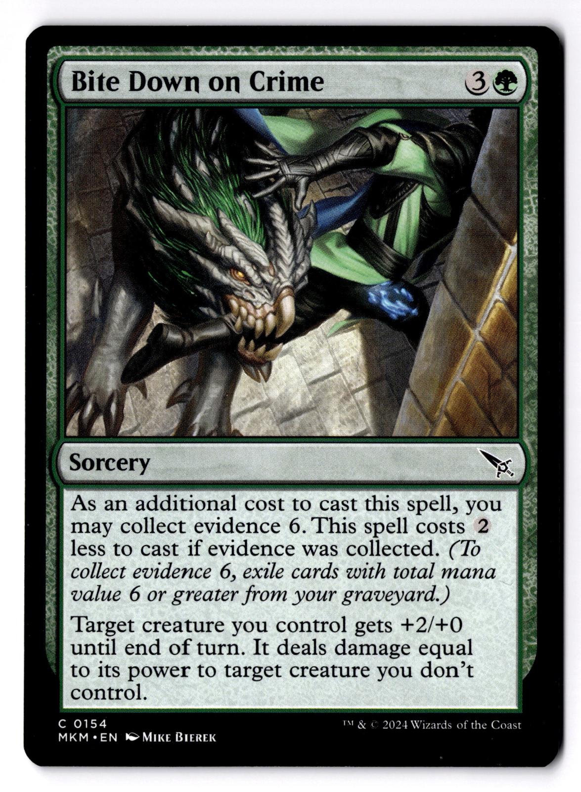Bite Down on Crime 154 Common Murders at Karlov Manor Magic: The Gathering LP