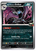 Team Rocket's Golbat 121/182 Uncommon Destined Rivals Pokemon Near Mint