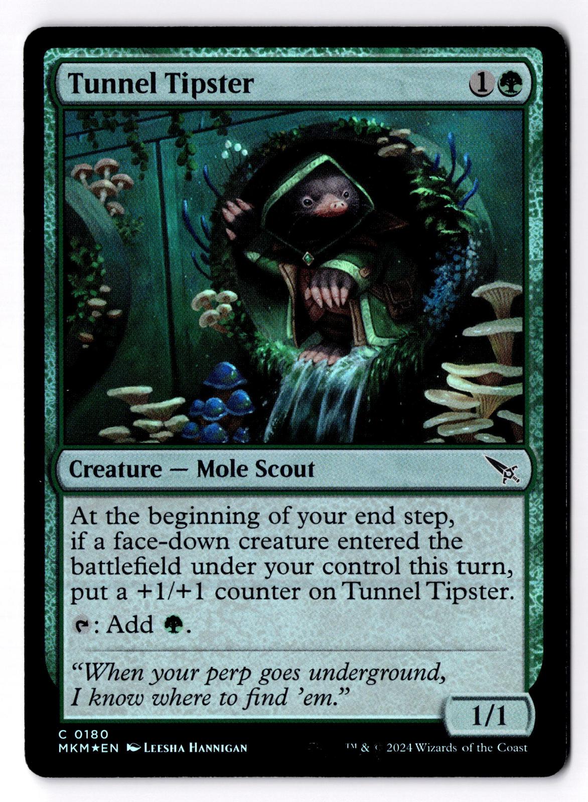 Tunnel Tipster 180 Common Murders at Karlov Manor Magic: The Gathering Foil LP