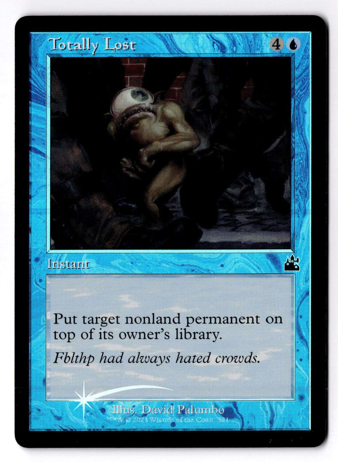 Totally Lost (Retro Frame) 321 Ravnica Remastered Magic: The Gathering Foil LP