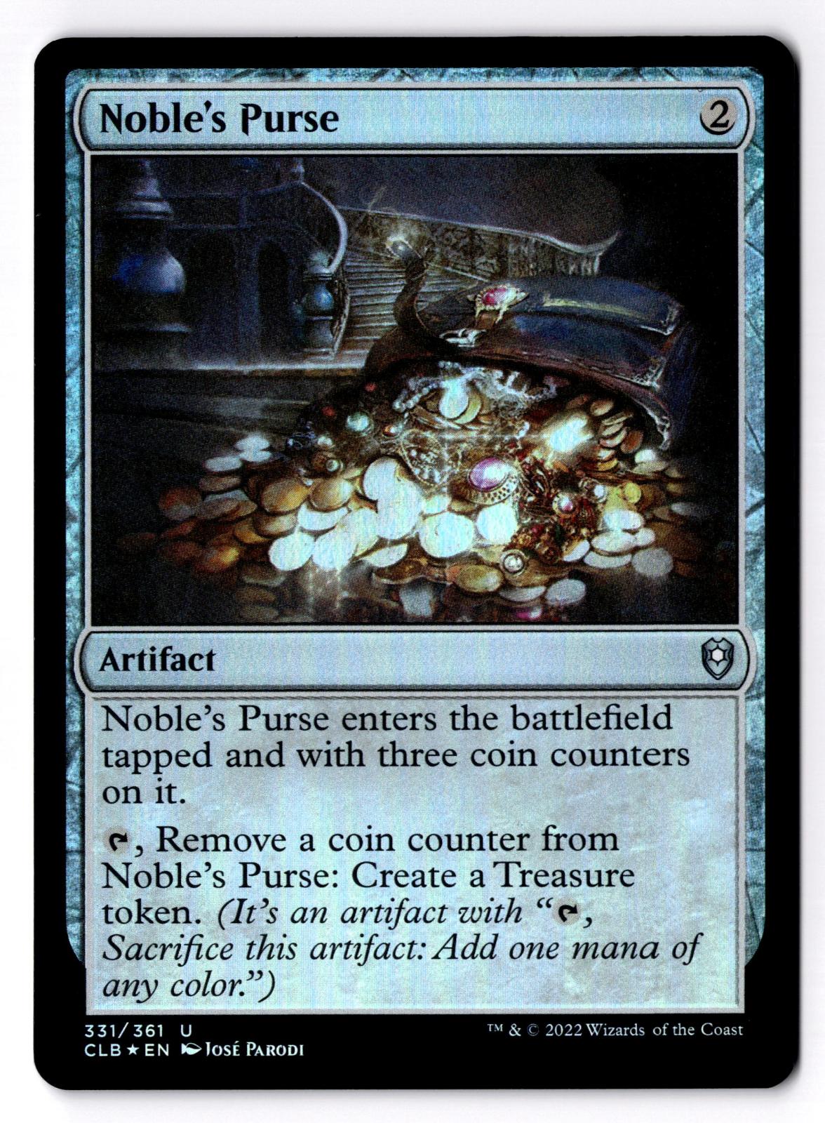 Noble's Purse 331 Magic: The Gathering Foil LP