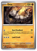 Onix 090/182 Common Paradox Rift Pokemon Near Mint