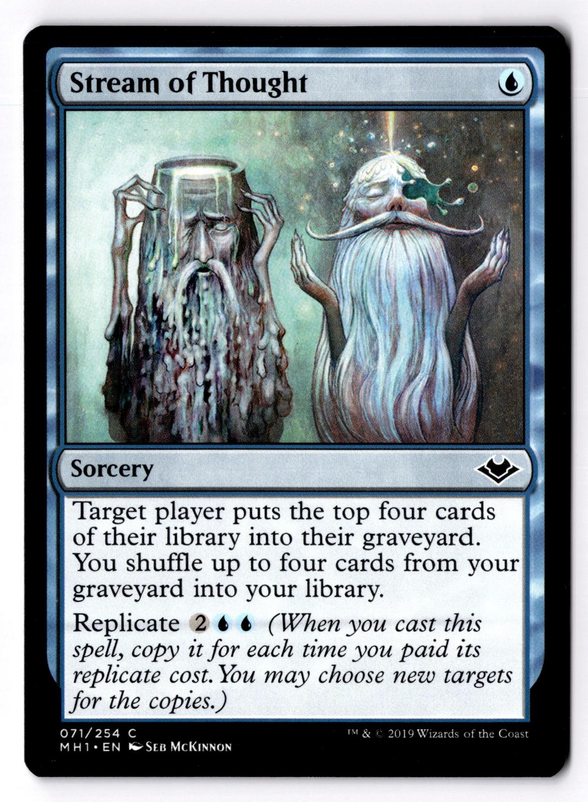 Stream of Thought 71 Common Modern Horizons Magic: The Gathering MP