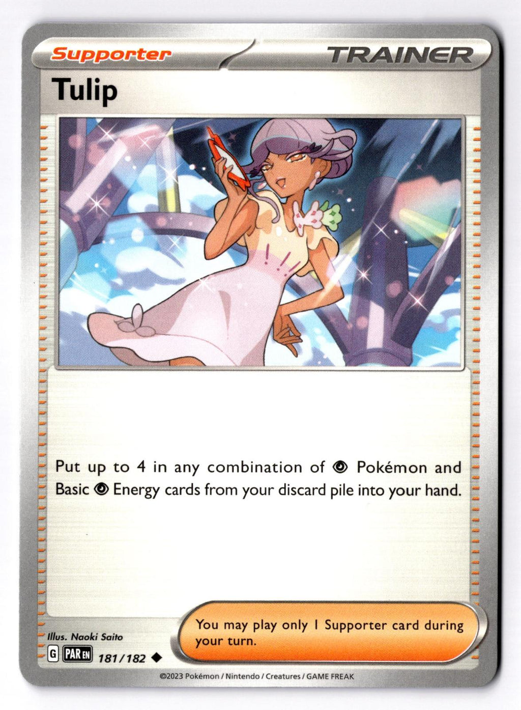 Tulip 181/182 Uncommon Paradox Rift Pokemon Near Mint