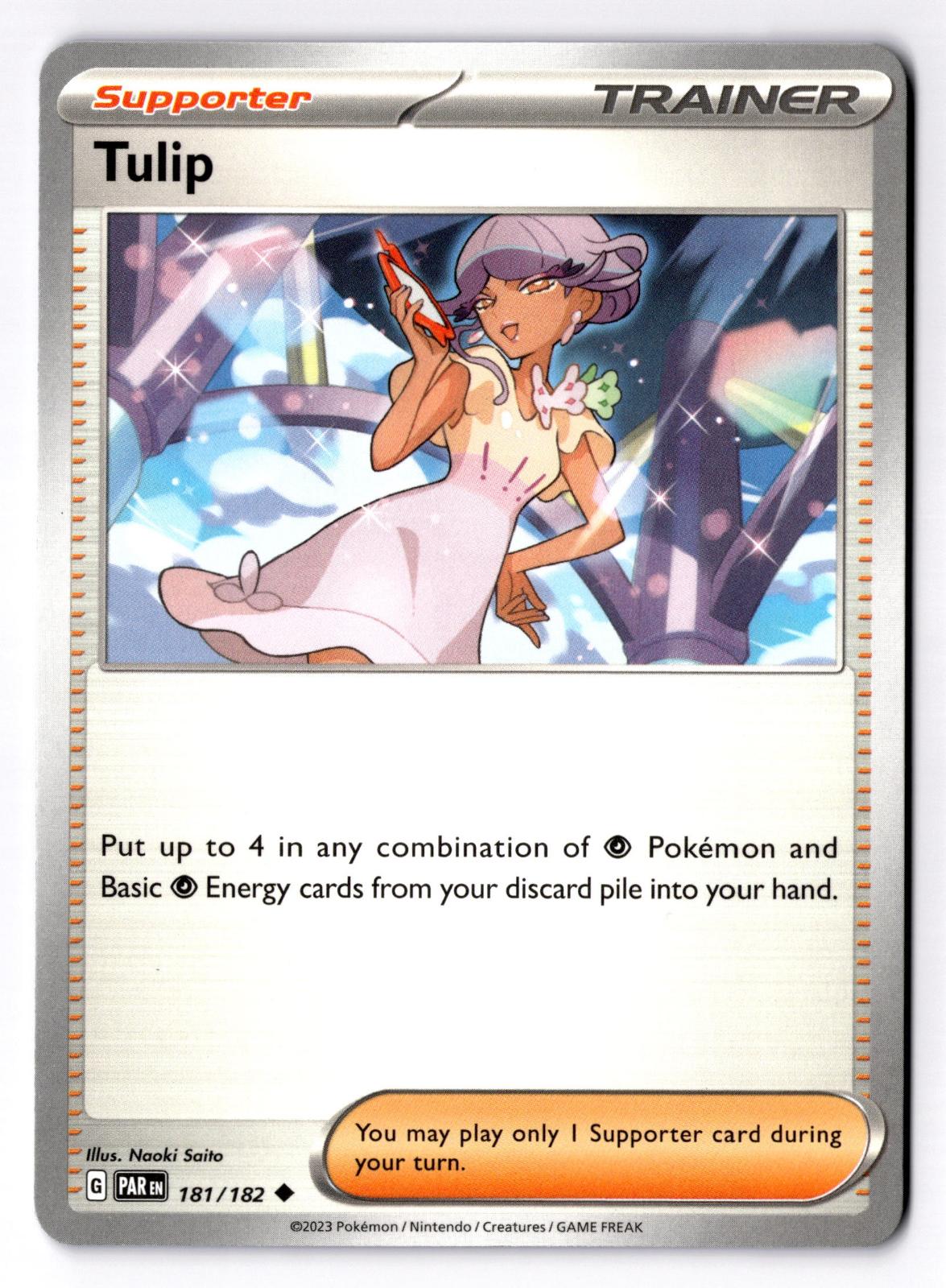 Tulip 181/182 Uncommon Paradox Rift Pokemon Near Mint