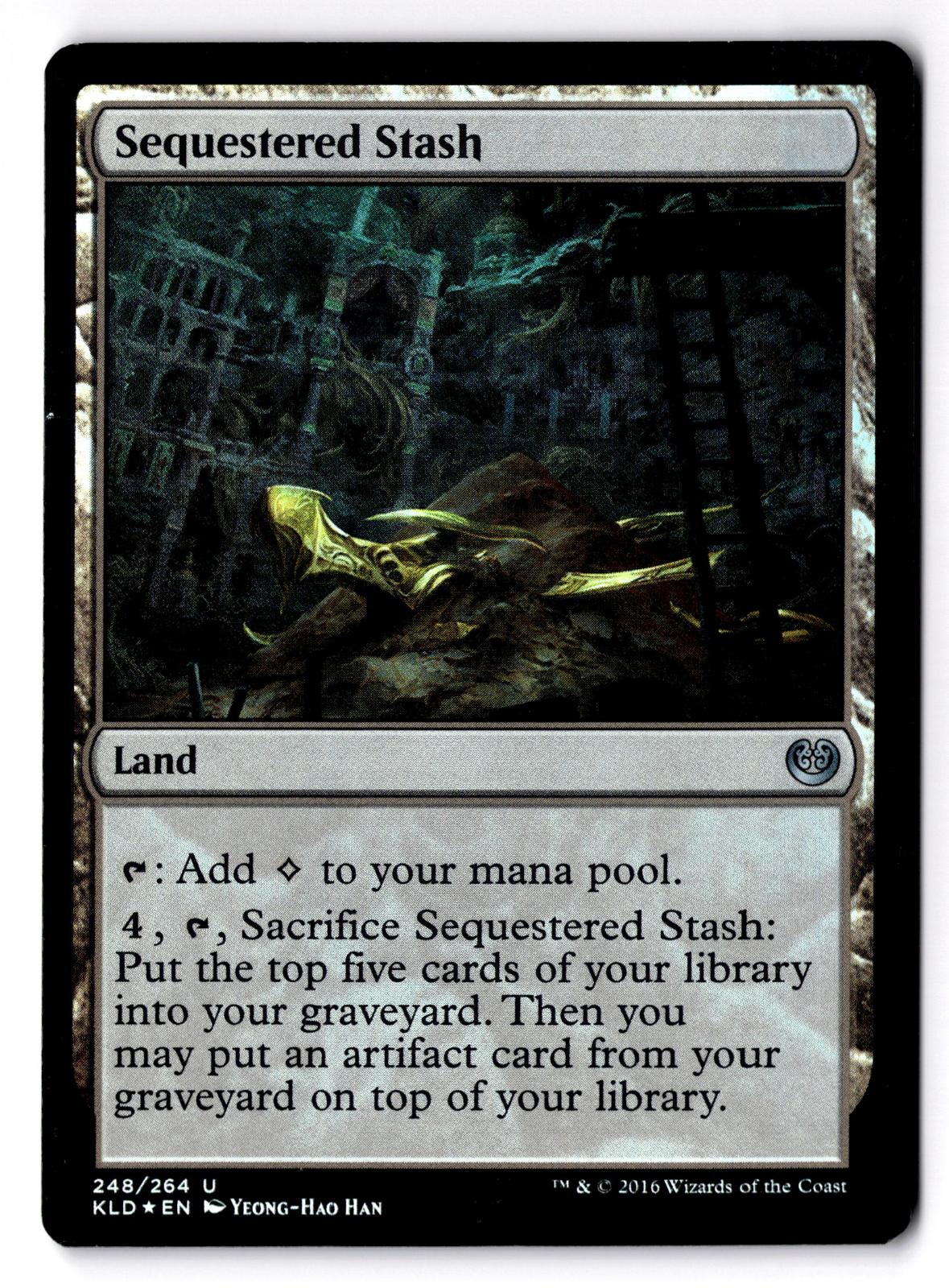 Sequestered Stash 248 Uncommon Kaladesh Magic: The Gathering Foil Lightly Played