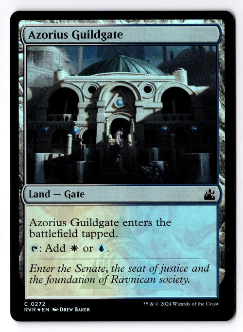 Azorius Guildgate 272 Common Ravnica Remastered Magic: The Gathering Foil LP