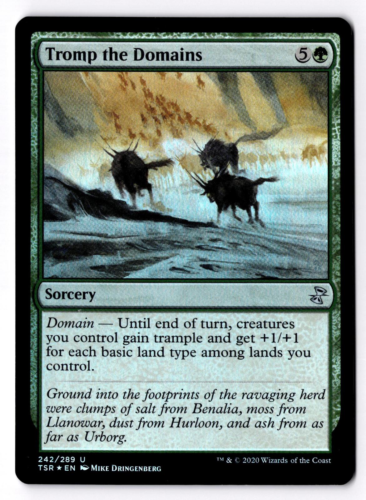 Tromp the Domains 242 Time Spiral: Remastered Magic: The Gathering Foil LP