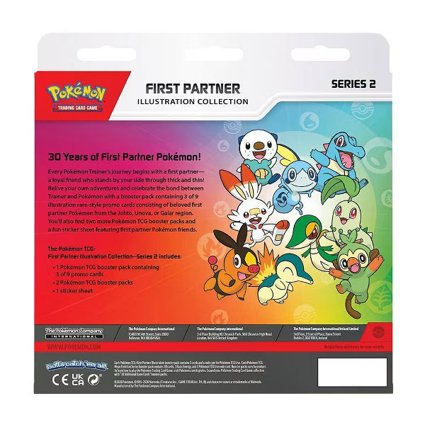 First Partner Illustration Pokemon Collection Series 2