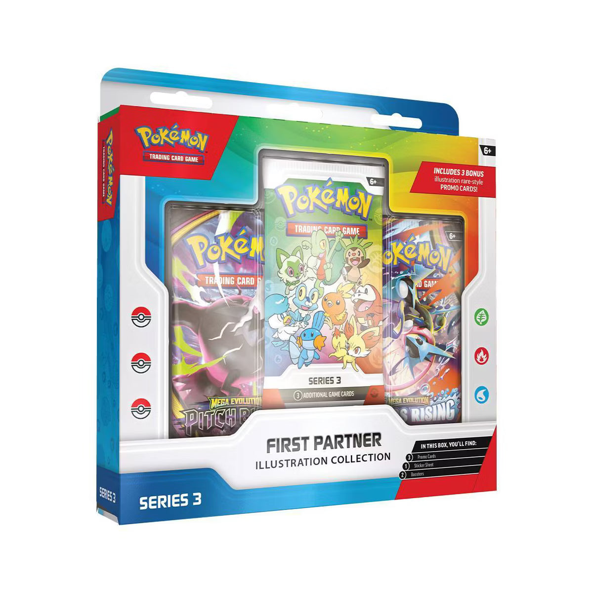 First Partner Illustration Pokemon Collection Series 3