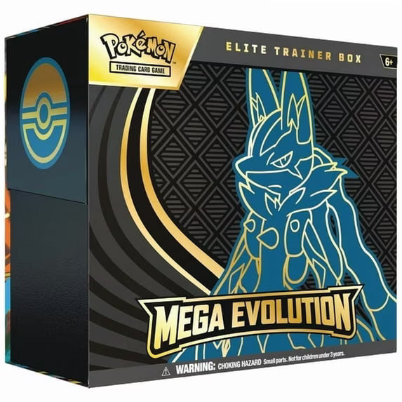 Mega Evolutions Lucario Pokemon Elite Trainer Box