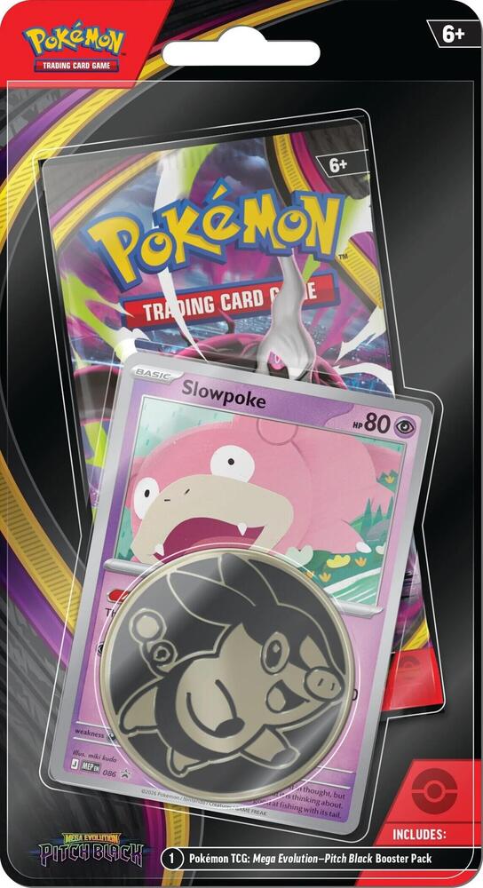 Pokemon Pitch Black Checklane Blister Pack (Slowpoke)