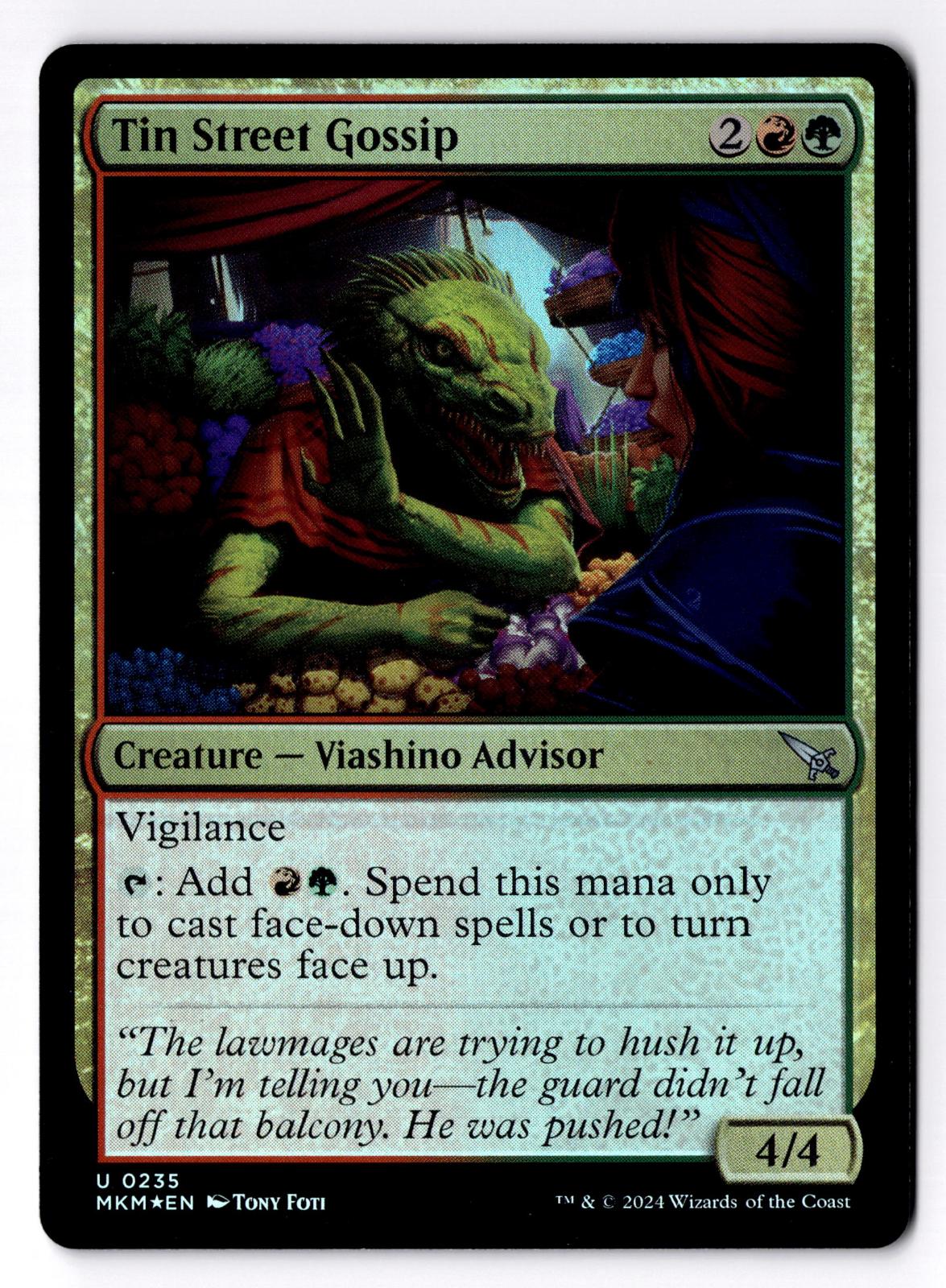 Tin Street Gossip 235 Murders at Karlov Manor Magic: The Gathering Foil LP