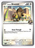 Arven's Skwovet 158/182 Common Destined Rivals Pokemon Near Mint