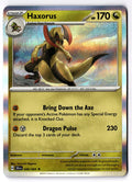 Haxorus 046/064 Rare Shrouded Fable Pokemon Holo Near Mint
