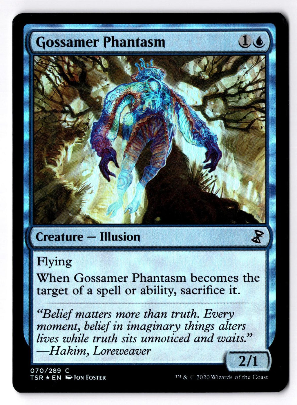 Gossamer Phantasm 70 Common Time Spiral: Remastered Magic: The Gathering Foil LP