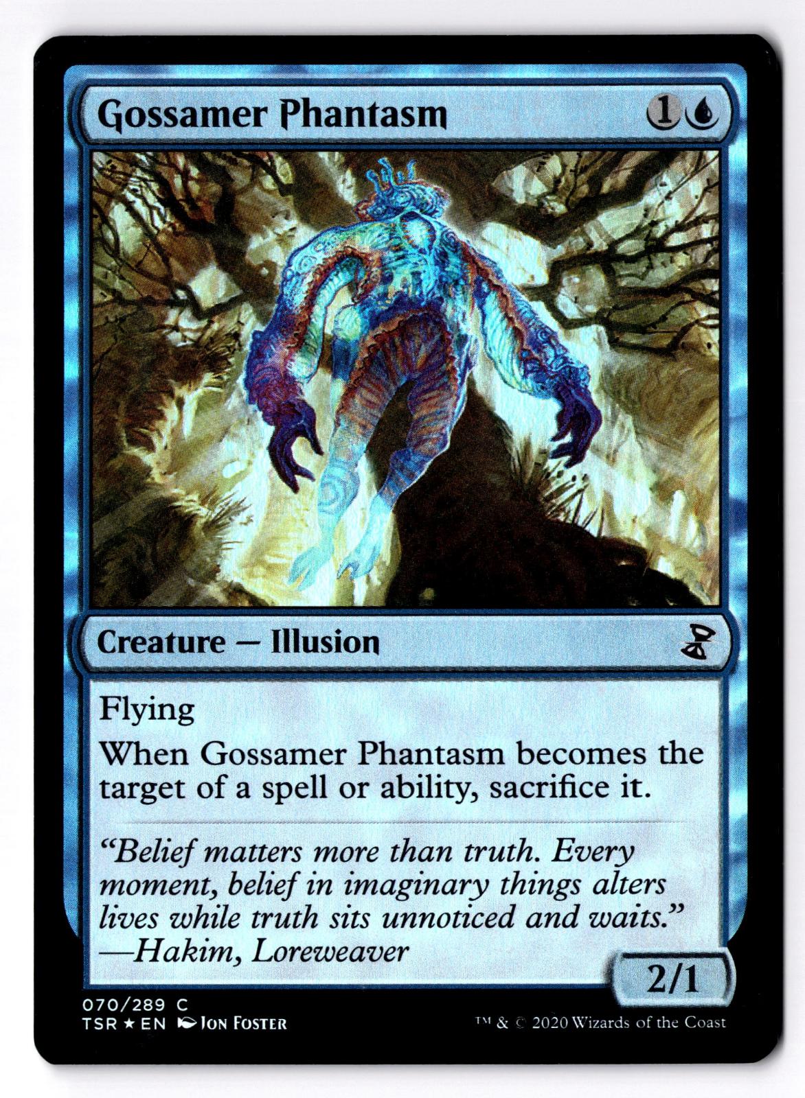 Gossamer Phantasm 70 Common Time Spiral: Remastered Magic: The Gathering Foil LP