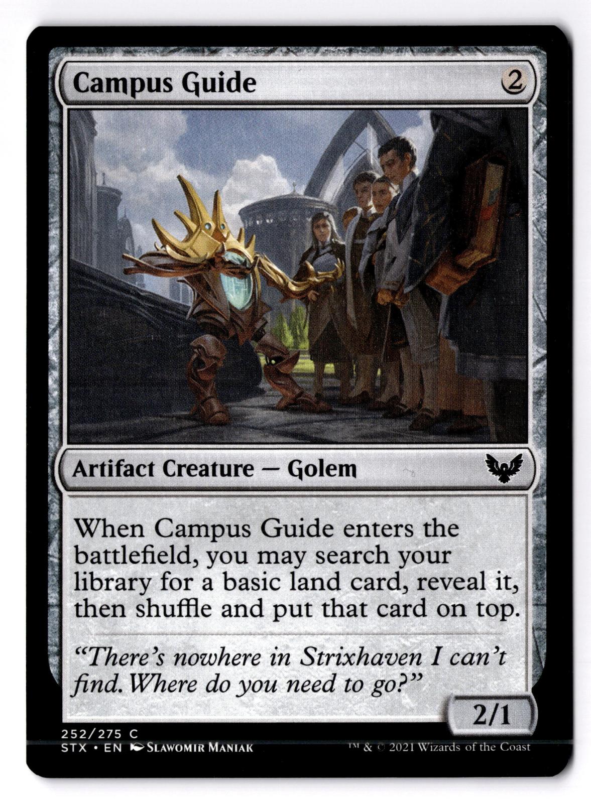 Campus Guide 252 Common Strixhaven: School of Mages Magic: The Gathering LP