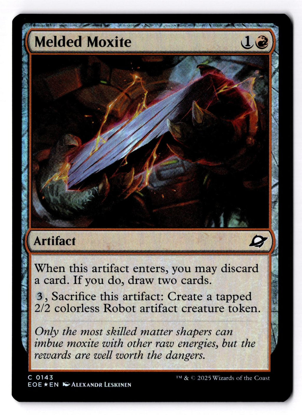 Melded Moxite 143 Common Edge of Eternities Magic: The Gathering Foil LP