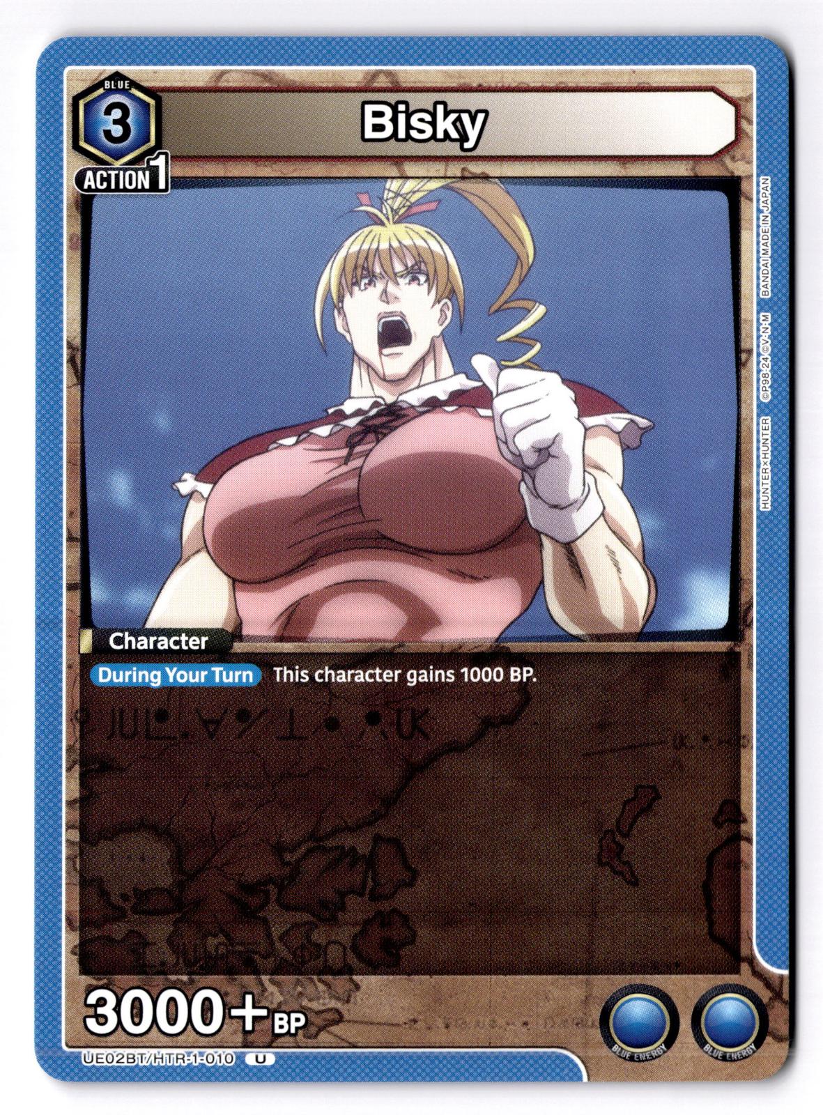 Bisky (010) UE02BT/HTR-1-010 U UE02BT: HUNTER X HUNTER Union Arena Near Mint