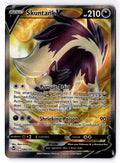Skuntank V 180/195 Ultra Rare Silver Tempest Pokemon Holo Near Mint
