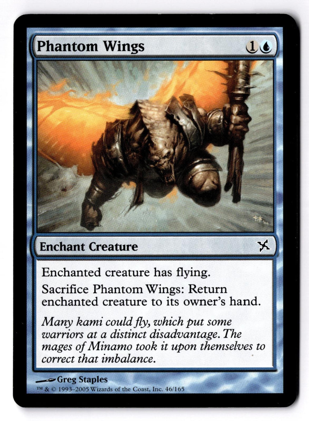 Phantom Wings 46 Common Betrayers of Kamigawa Magic: The Gathering MP