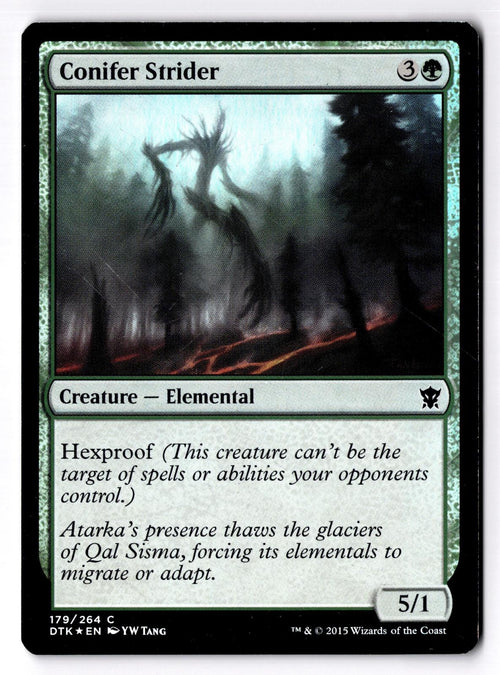 Conifer Strider 179 Common Dragons of Tarkir Magic: The Gathering Foil LP