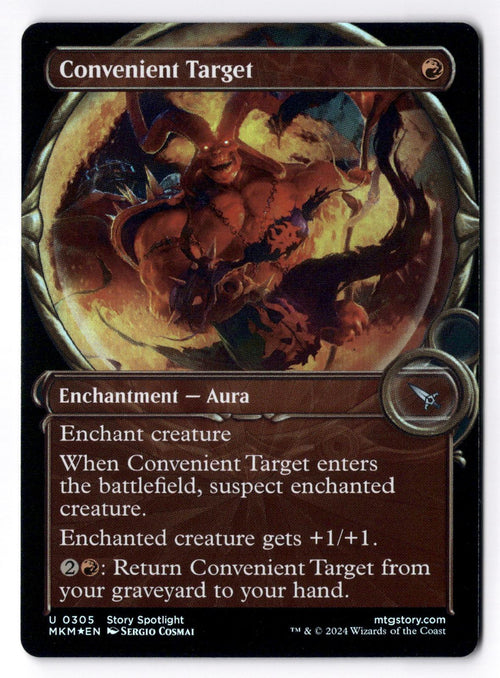 Convenient Target (Showcase) 305 Magic: The Gathering Foil LP