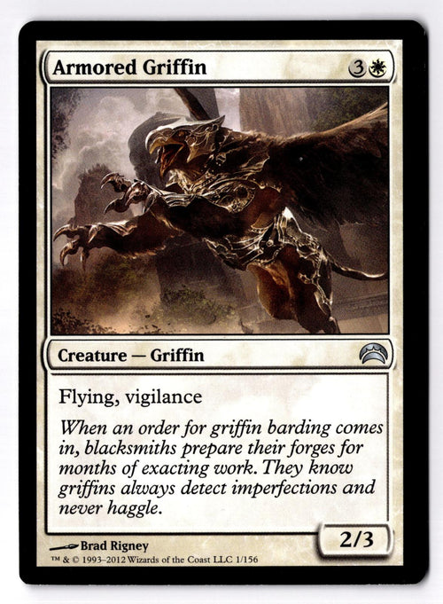 Armored Griffin 1 Uncommon Planechase 2012 Magic: The Gathering MP