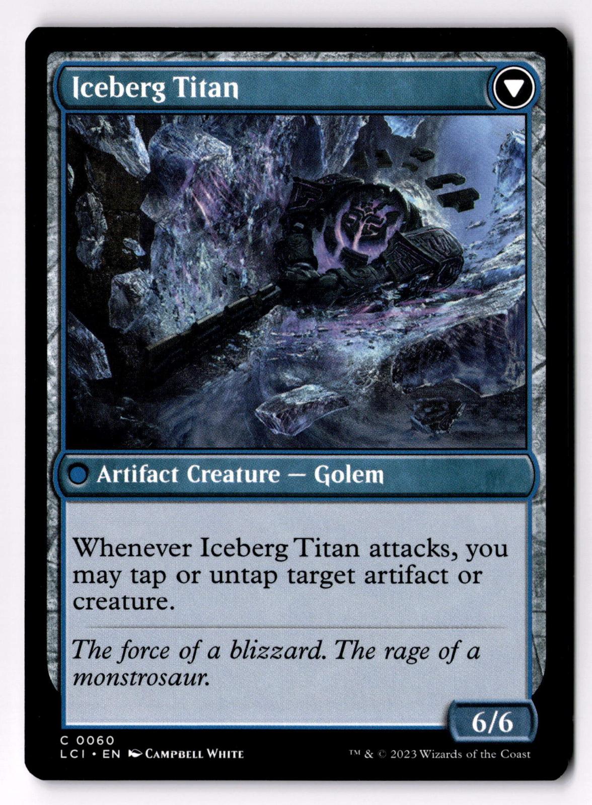 Inverted Iceberg 60 Common The Lost Caverns of Ixalan Magic: The Gathering LP