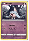 Hatenna 018/073 Common Champion's Path Pokemon Near Mint