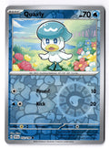 Quaxly 052/198 Common Scarlet & Violet Pokemon Reverse Holo Near Mint
