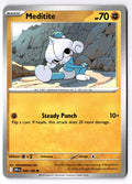 Meditite 099/182 Common Destined Rivals Pokemon Near Mint