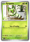 Sprigatito 016/159 Common Journey Together Pokemon Near Mint
