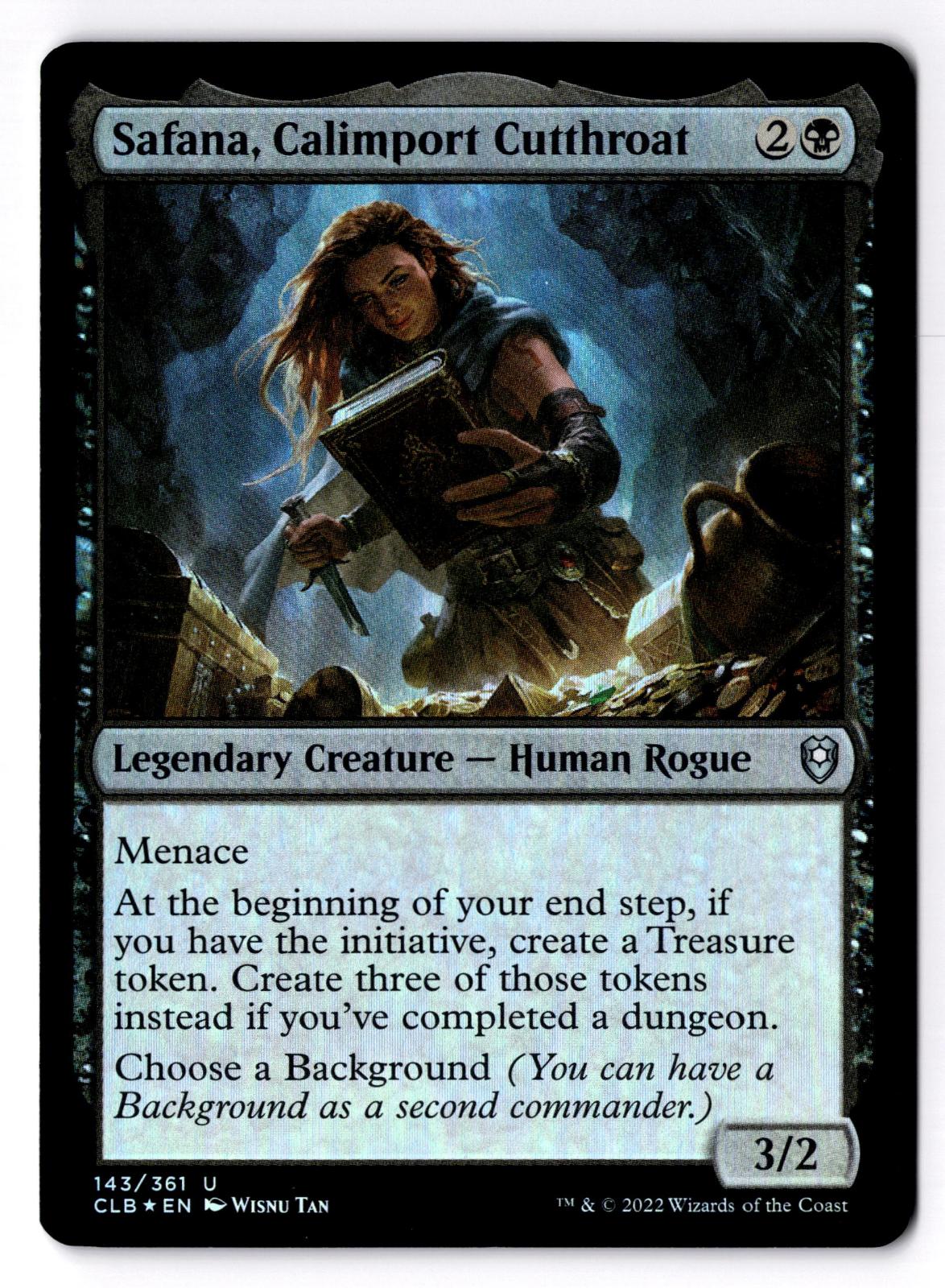 Safana, Calimport Cutthroat 143 Magic: The Gathering Foil LP