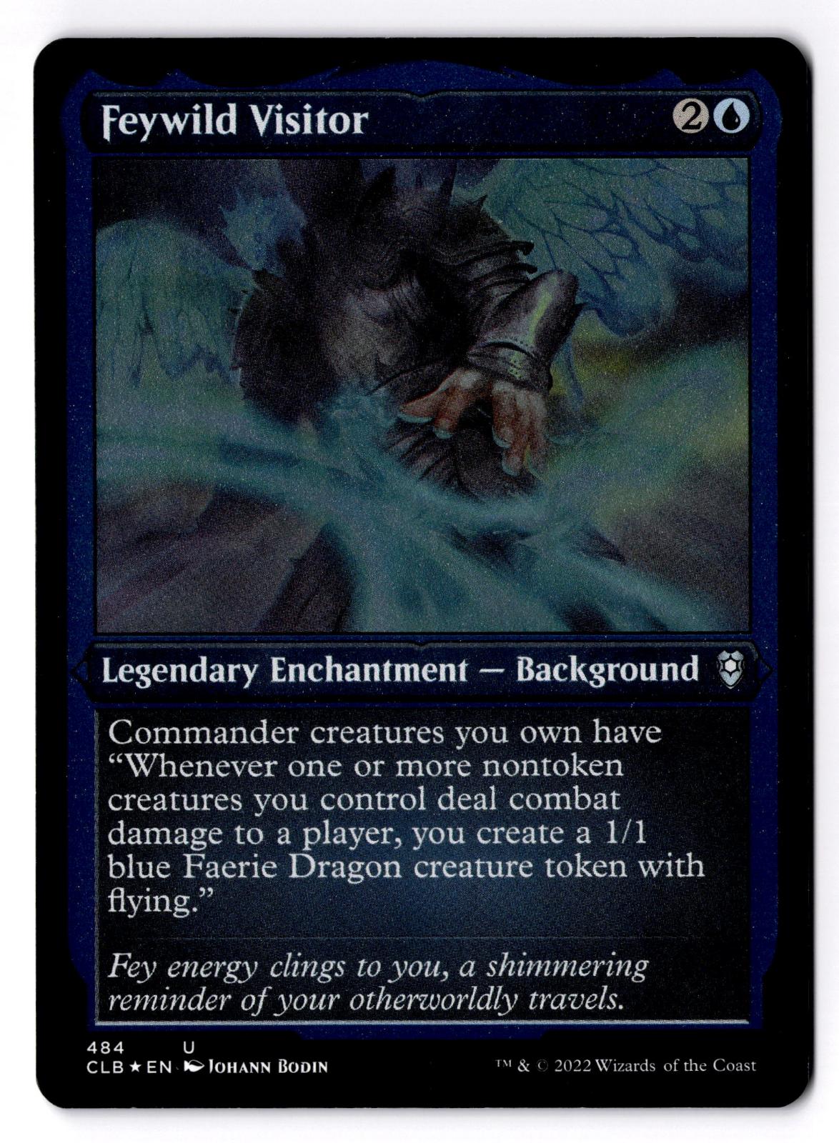 Feywild Visitor (Foil Etched) 484 Magic: The Gathering LP