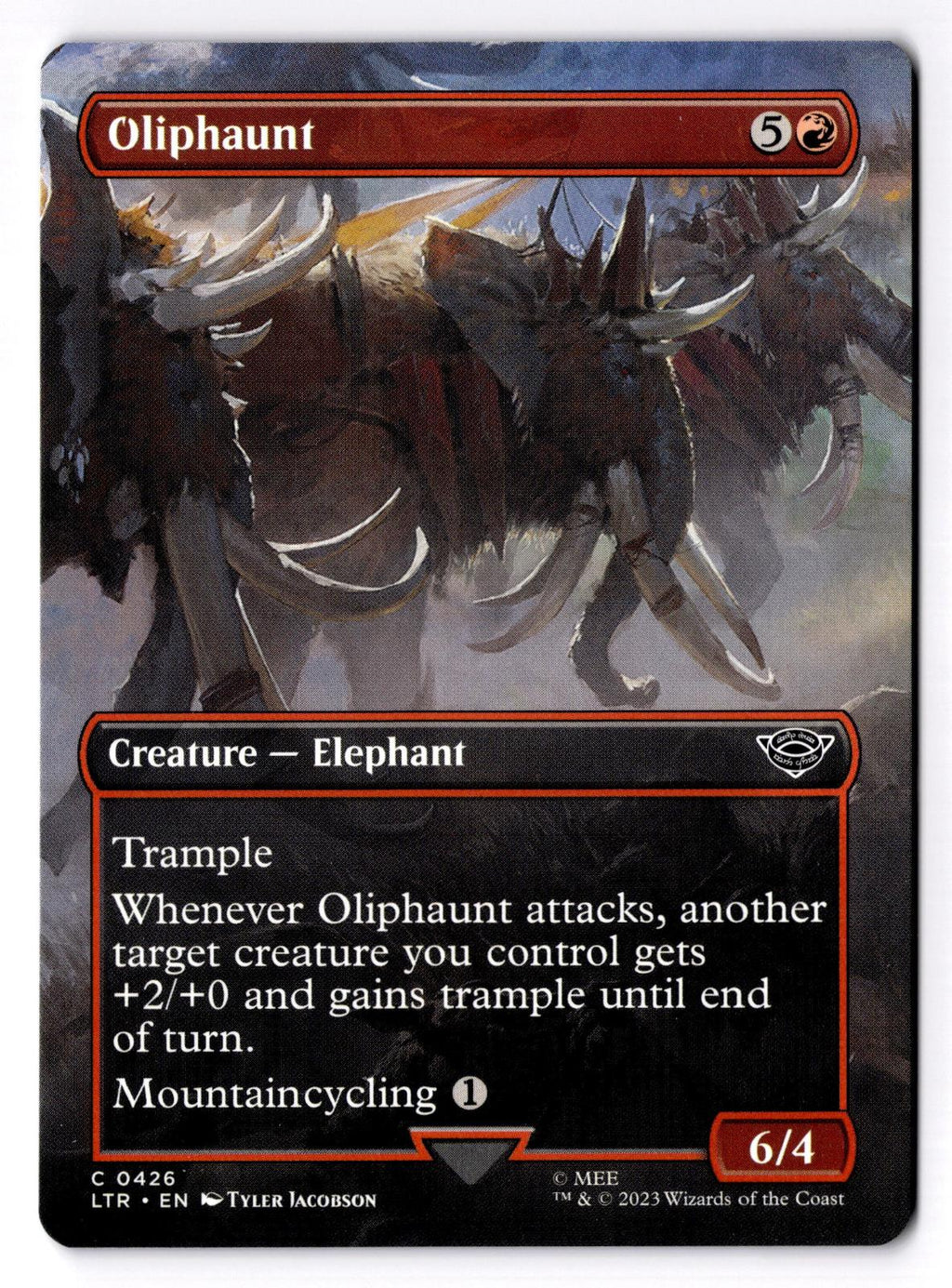 Oliphaunt (Borderless) 426 Magic: The Gathering LP