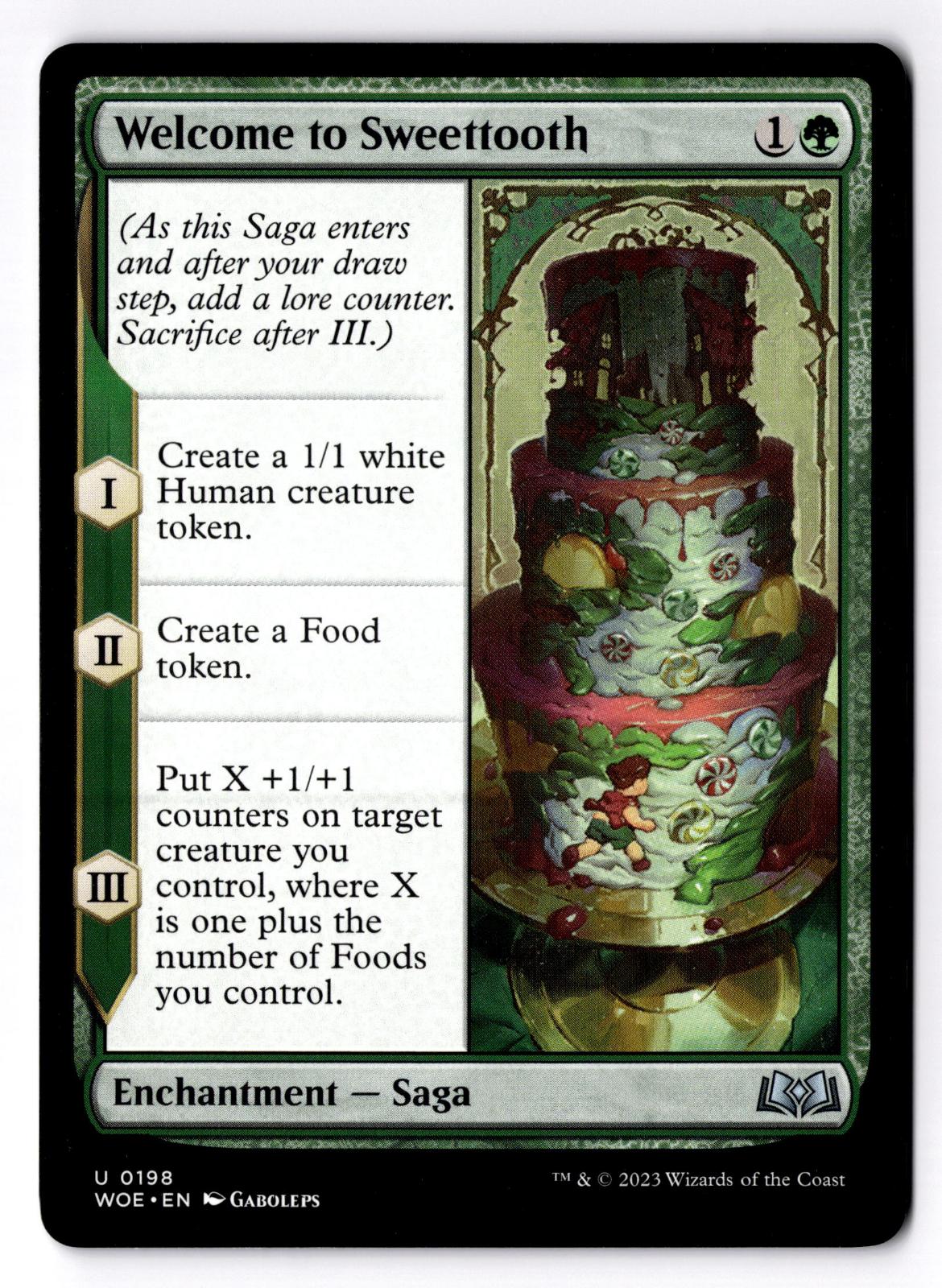 Welcome to Sweettooth 198 Uncommon Wilds of Eldraine Magic: The Gathering LP