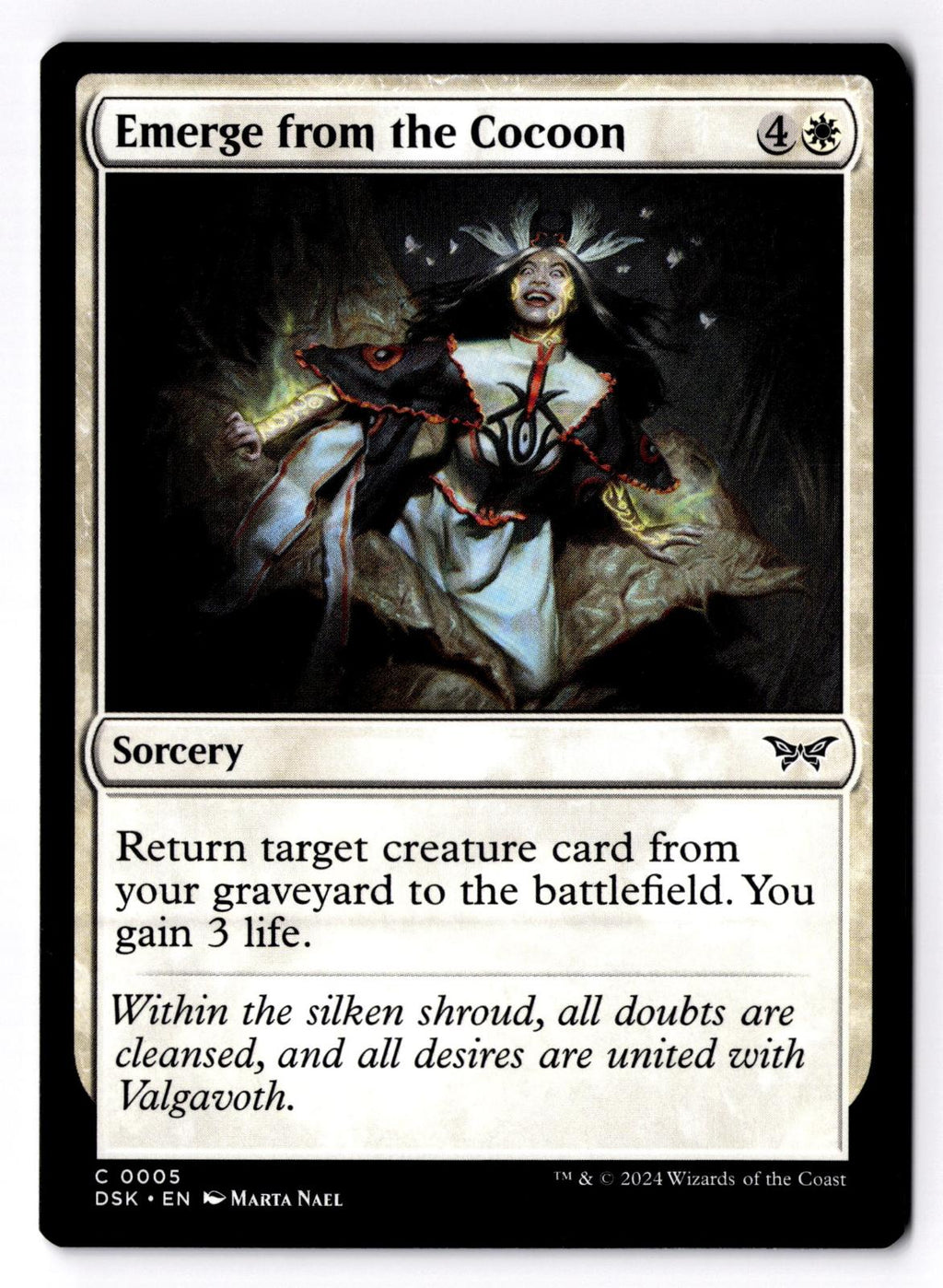 Emerge from the Cocoon 5 Duskmourn: House of Horror Magic: The Gathering LP