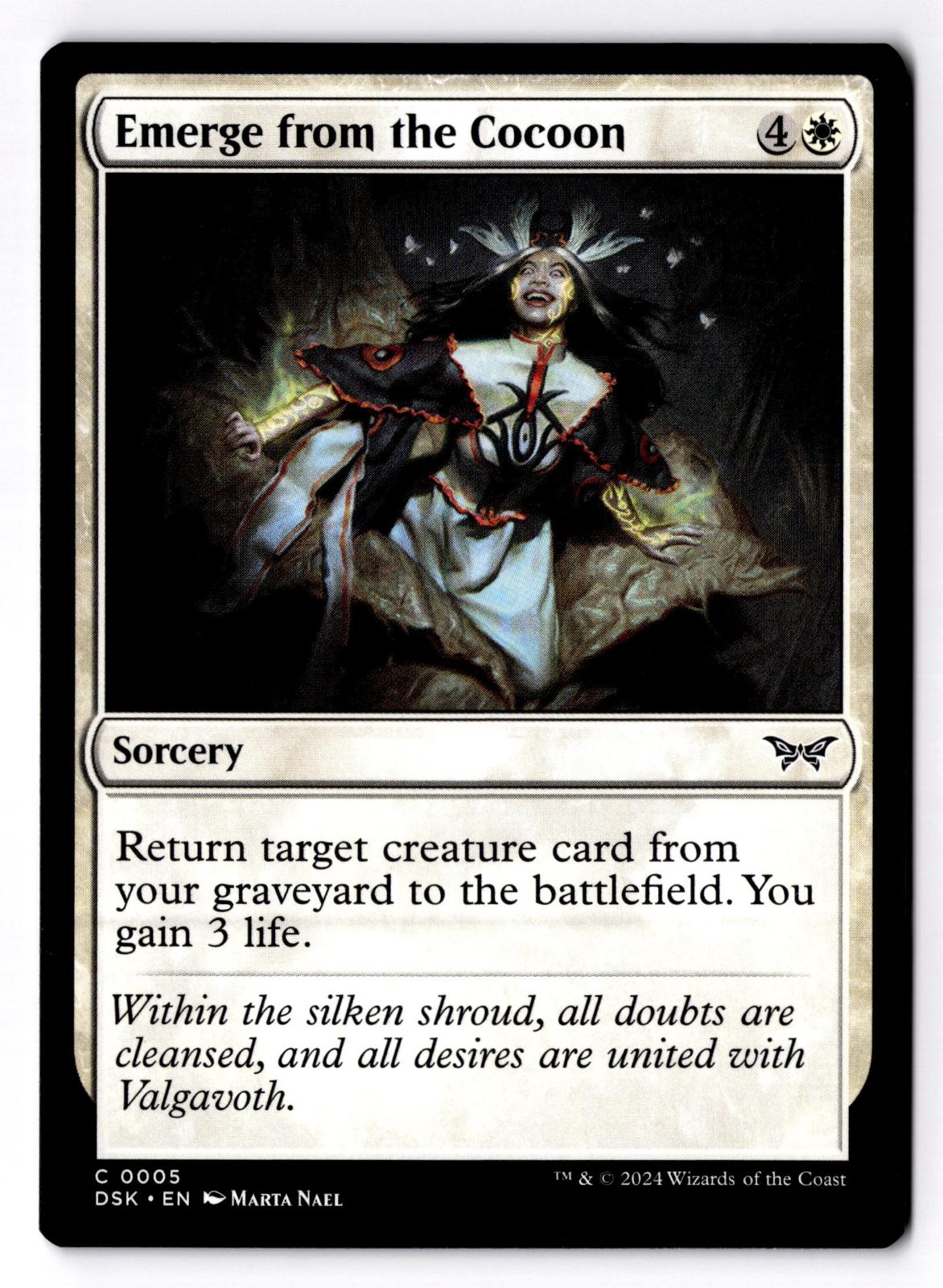 Emerge from the Cocoon 5 Duskmourn: House of Horror Magic: The Gathering LP