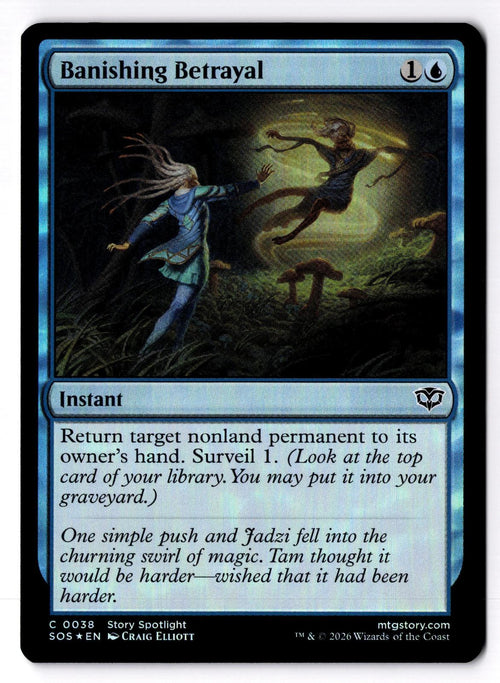 Banishing Betrayal 38 Common Secrets of Strixhaven Magic: The Gathering Foil LP