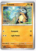 Cubone 076/159 Common Journey Together Pokemon Near Mint