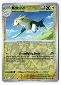 Boltund 059/162 Uncommon Temporal Forces Pokemon Reverse Holo Near Mint